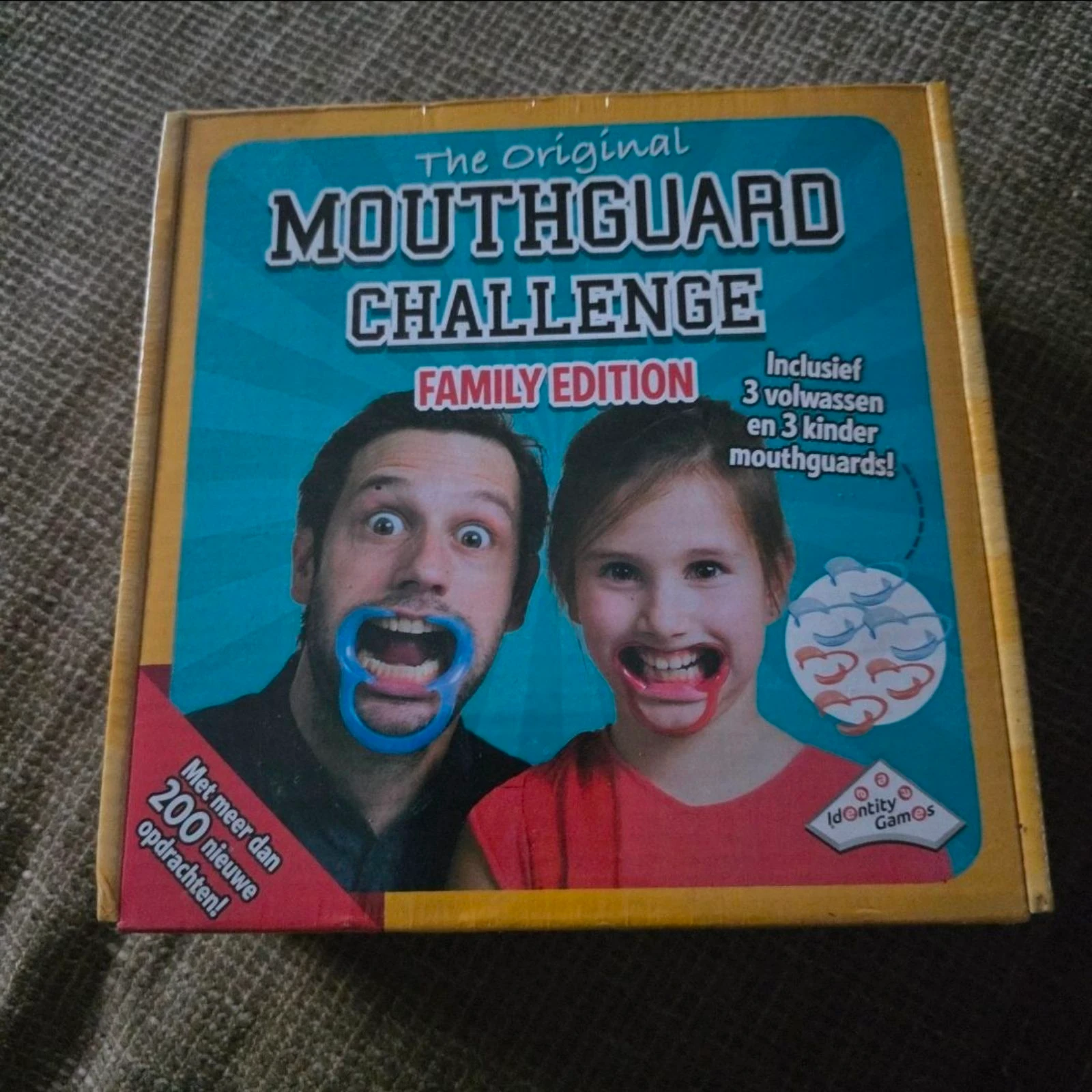Bordspel Mouthguard Challenge Family Edition nieuw in seal